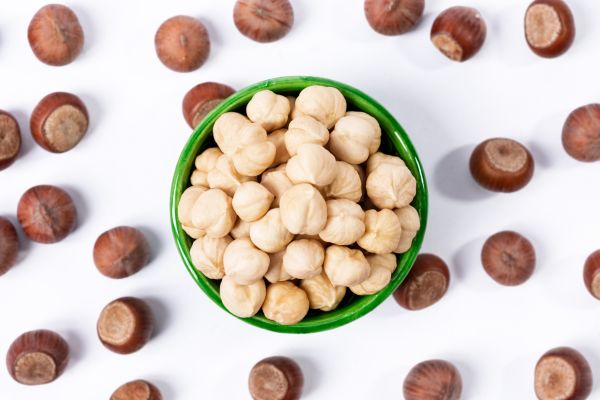 مغز فندق خام تازه و باکیفیت

