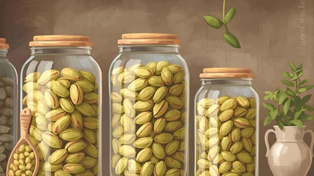 روش نگهداری پسته در خانه بدون فاسد شدن